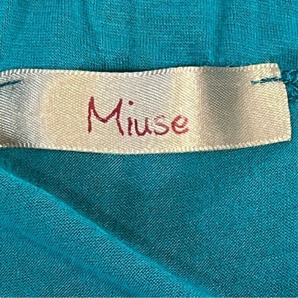 Miuse RUFFLE FRONT HALTER EMPIRE WAIST KNEE LENGTH DRESS - Picture 9 of 11